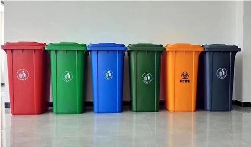 环卫保山塑料垃圾桶标识你懂吗？